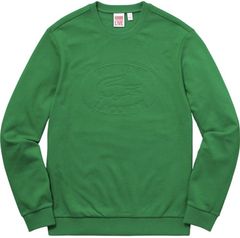 Lacoste Supreme Pique Crewneck | Grailed