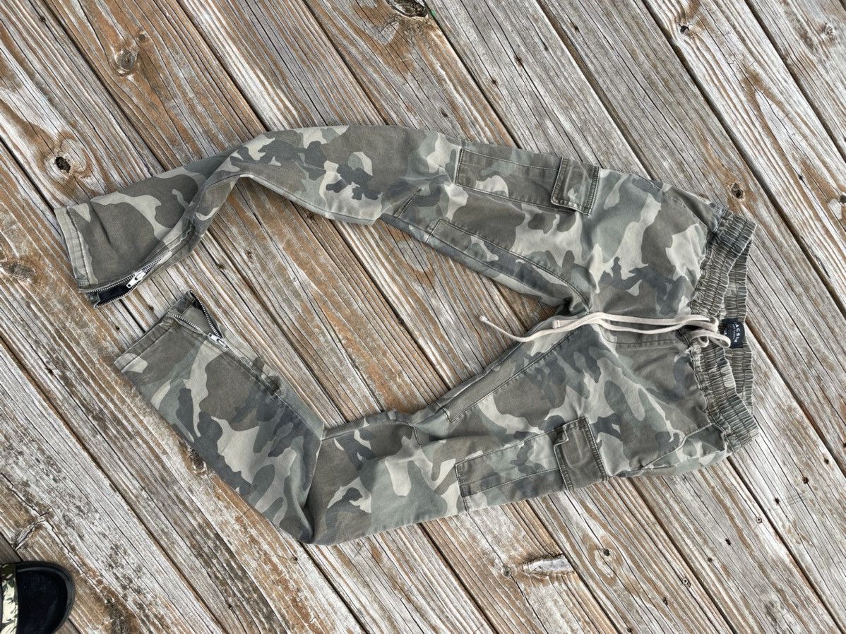 H&M Camo fear of god H&M zipper cargo pants Grailed