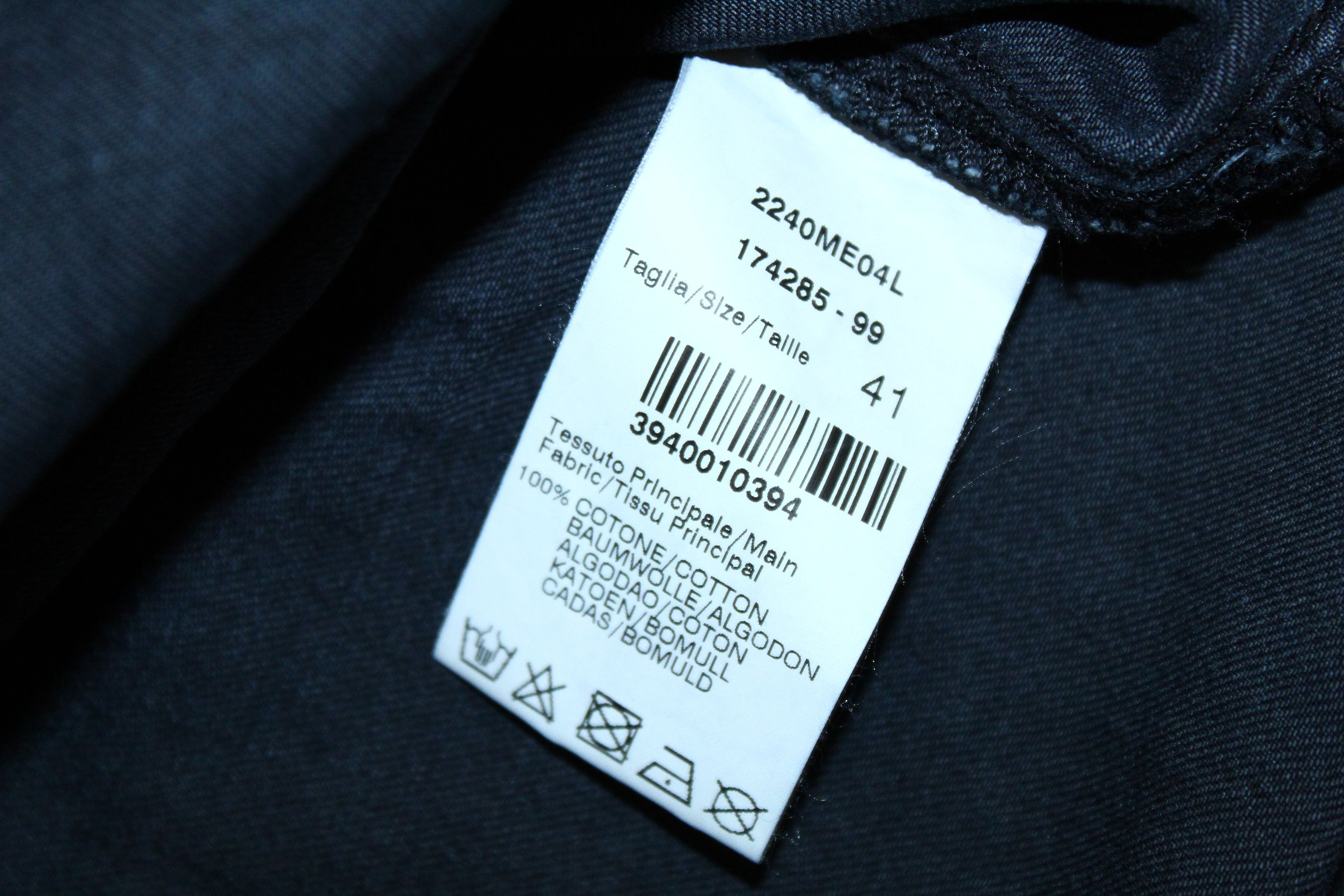 MSGM MSGM Big Logo Distressed Faded Denim Overshirt Size US L / EU 52-54 / 3 - 7 Thumbnail