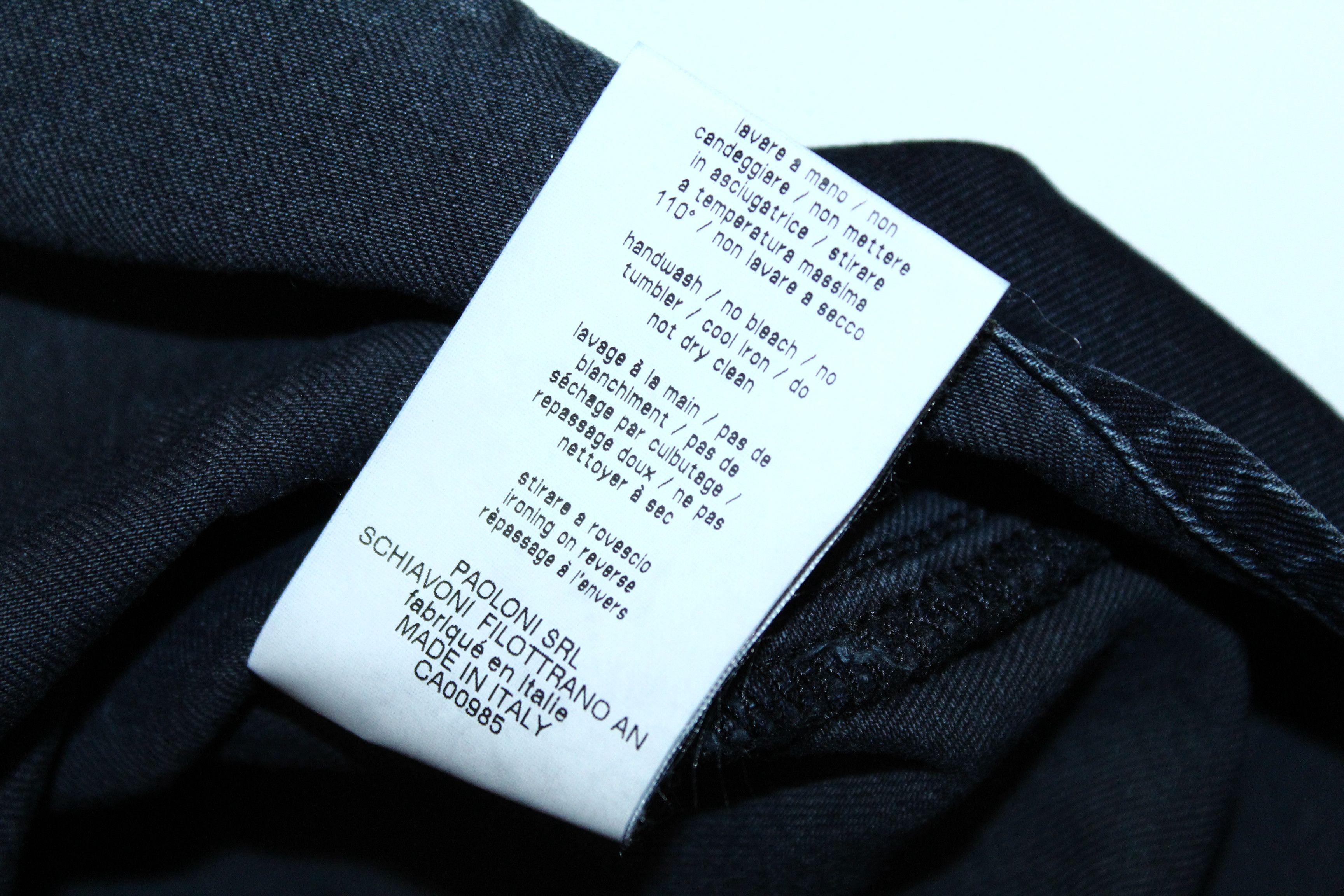 MSGM MSGM Big Logo Distressed Faded Denim Overshirt Size US L / EU 52-54 / 3 - 8 Thumbnail