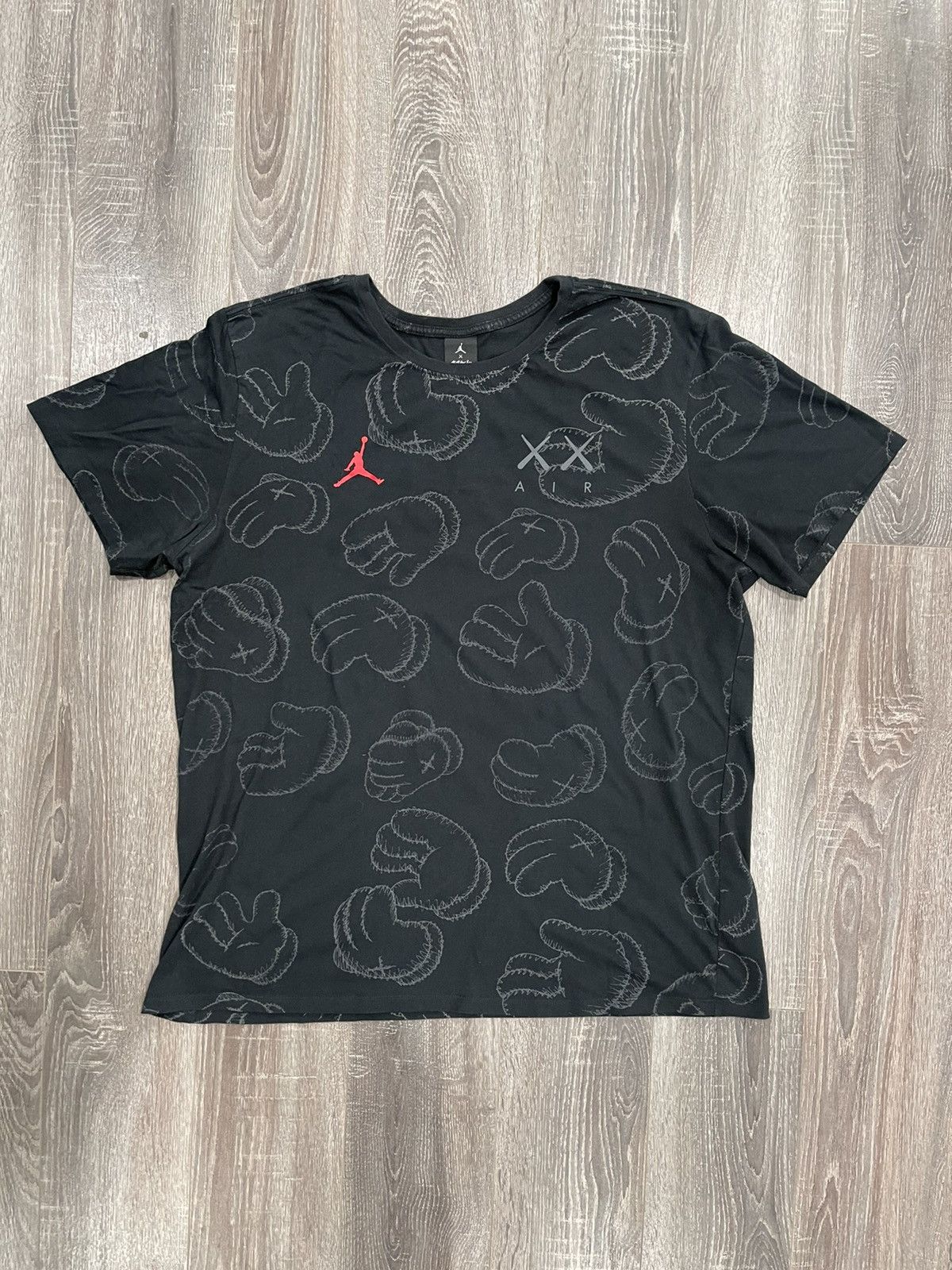 Kaws x jordan on sale tee