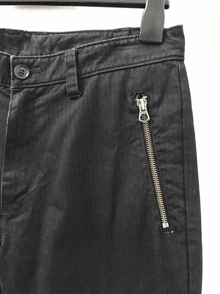 Lounge Lizard Lounge Lizard HBT Stripe Black Cargo Trouser Pant Size US 31 - 2 Thumbnail