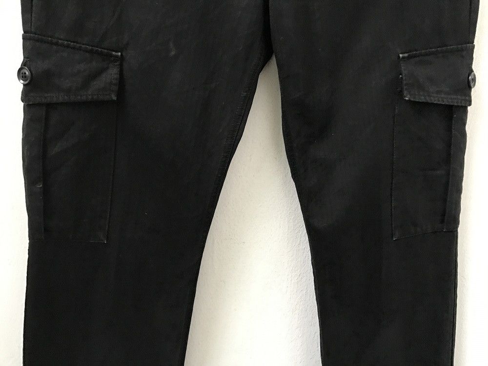 Lounge Lizard Lounge Lizard HBT Stripe Black Cargo Trouser Pant Size US 31 - 4 Thumbnail