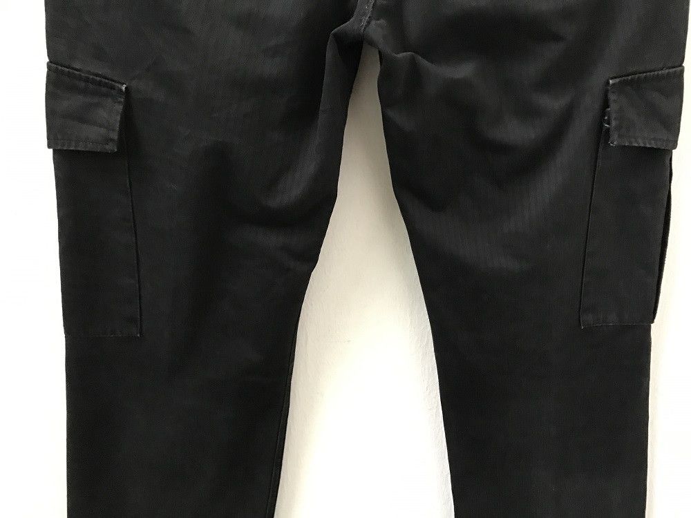 Lounge Lizard Lounge Lizard HBT Stripe Black Cargo Trouser Pant Size US 31 - 8 Thumbnail