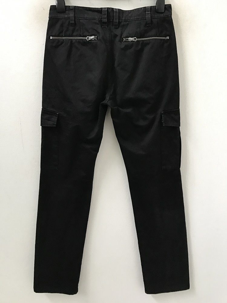 Lounge Lizard Lounge Lizard HBT Stripe Black Cargo Trouser Pant Size US 31 - 6 Thumbnail