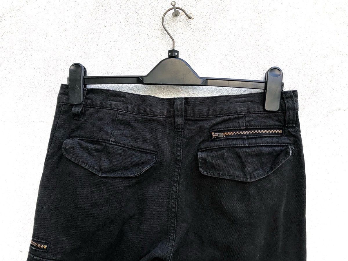 Lounge Lizard Lounge Lizard Made in Japan Black Cargo Zip Hem Size US 30 / EU 46 - 7 Thumbnail