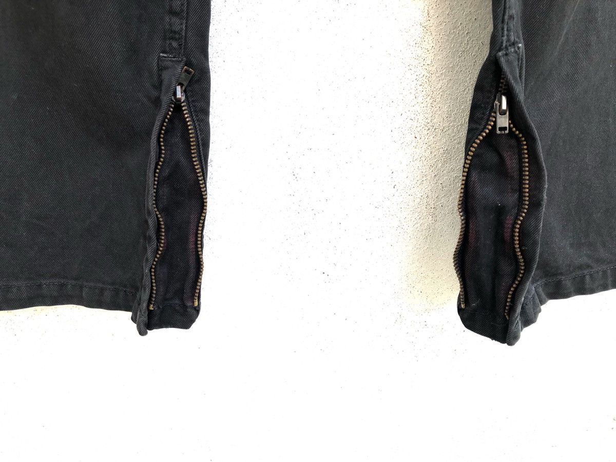 Lounge Lizard Lounge Lizard Made in Japan Black Cargo Zip Hem Size US 30 / EU 46 - 4 Thumbnail