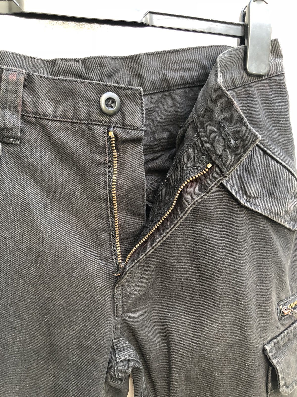 Lounge Lizard Lounge Lizard Made in Japan Black Cargo Zip Hem Size US 30 / EU 46 - 5 Thumbnail