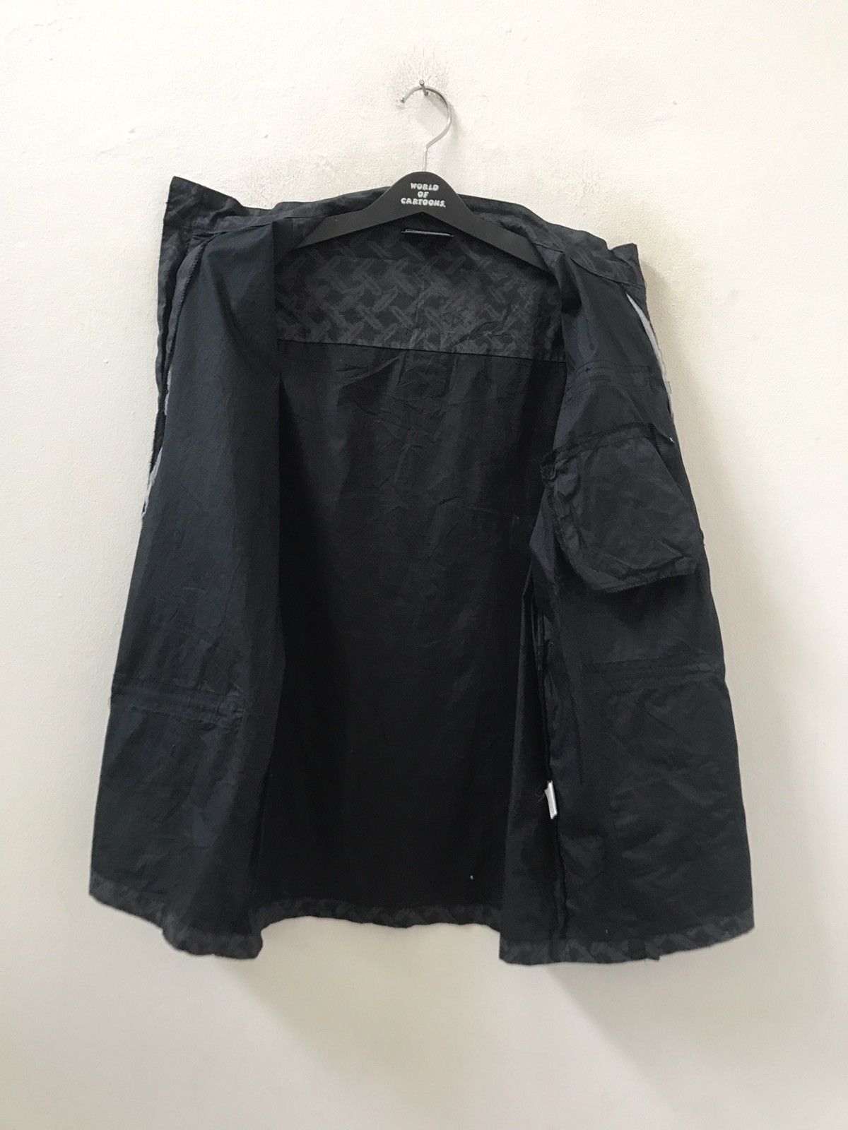 Vintage Japan Brand Slash Number Zipper Punk Light Zip Jacket Size US L / EU 52-54 / 3 - 10 Thumbnail
