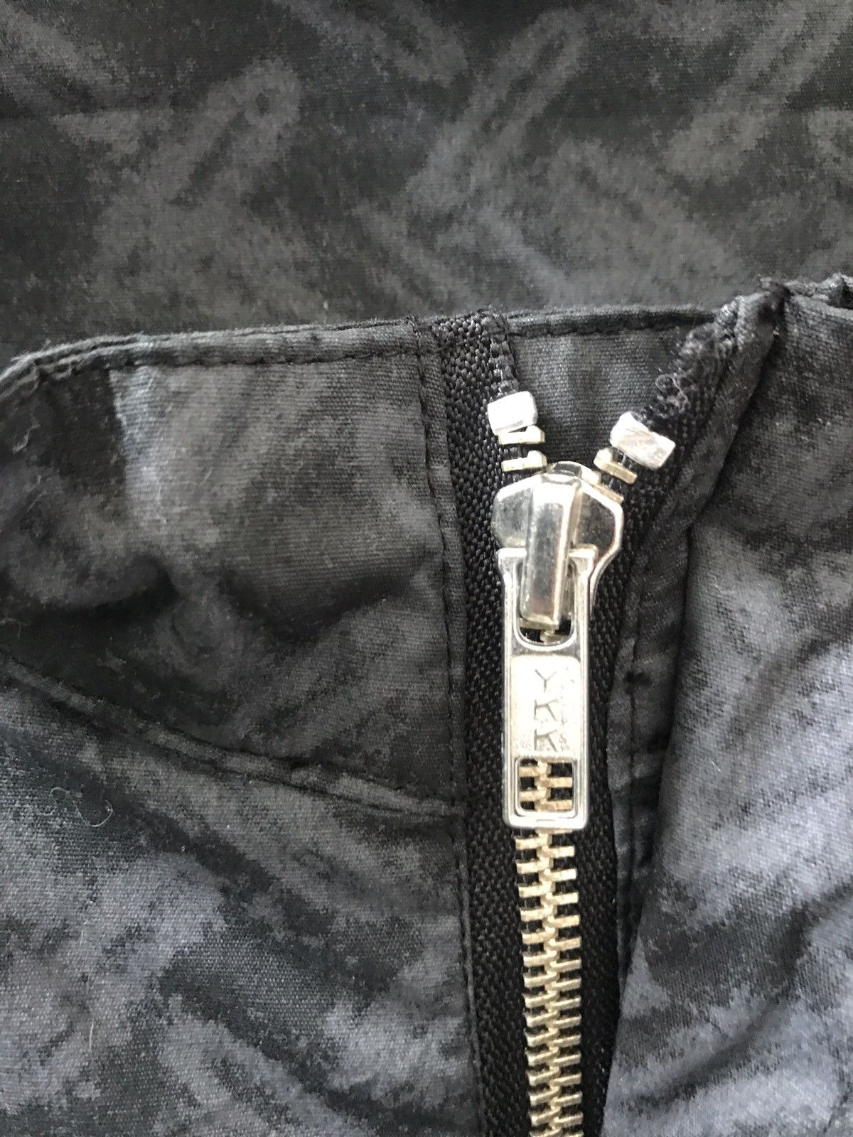 Vintage Japan Brand Slash Number Zipper Punk Light Zip Jacket Size US L / EU 52-54 / 3 - 9 Thumbnail