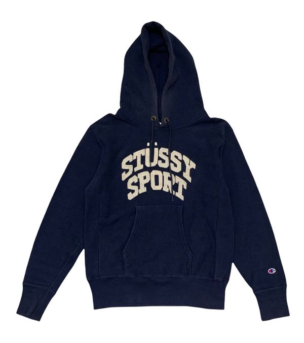 Champion x outlet stussy hoodie