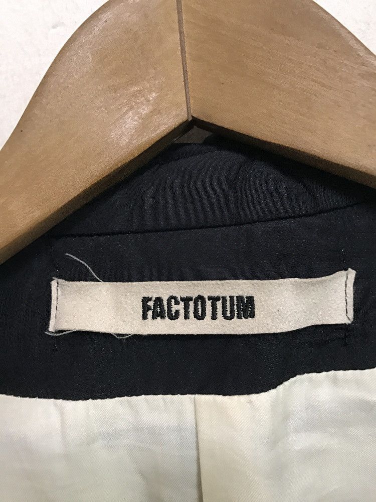 FACTOTUM FACTOTUM Japan Removable Sleeves Zipper Jacket Size US S / EU 44-46 / 1 - 11 Thumbnail