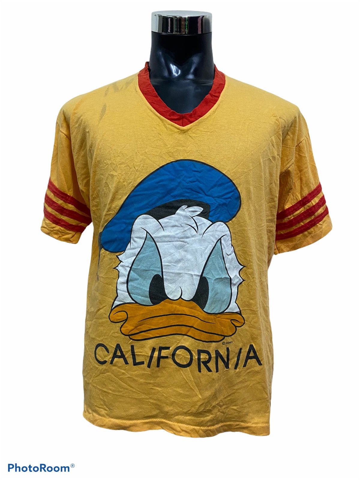 Disney × Velva Sheen × Vintage VINTAGE DONALD DUCK CALIFORNIA BY VELVA SHEEN Size US XL / EU 56 / 4 - 1 Thumbnail