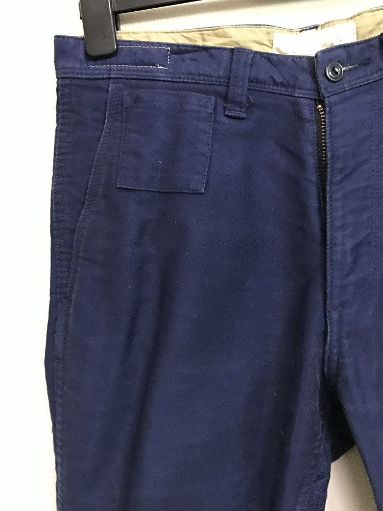 United Arrows Beauty&Youth United Arrows Moleskin Cotton Indigo Pant Size US 31 - 3 Thumbnail