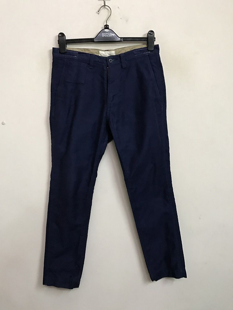 United Arrows Beauty&Youth United Arrows Moleskin Cotton Indigo Pant Size US 31 - 2 Thumbnail