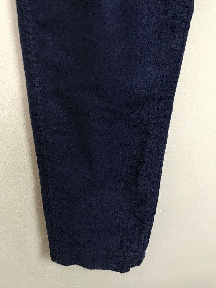 United Arrows Beauty&Youth United Arrows Moleskin Cotton Indigo Pant Size US 31 - 6 Thumbnail