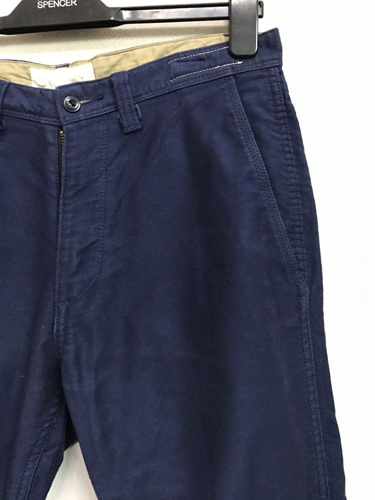 United Arrows Beauty&Youth United Arrows Moleskin Cotton Indigo Pant Size US 31 - 1 Thumbnail