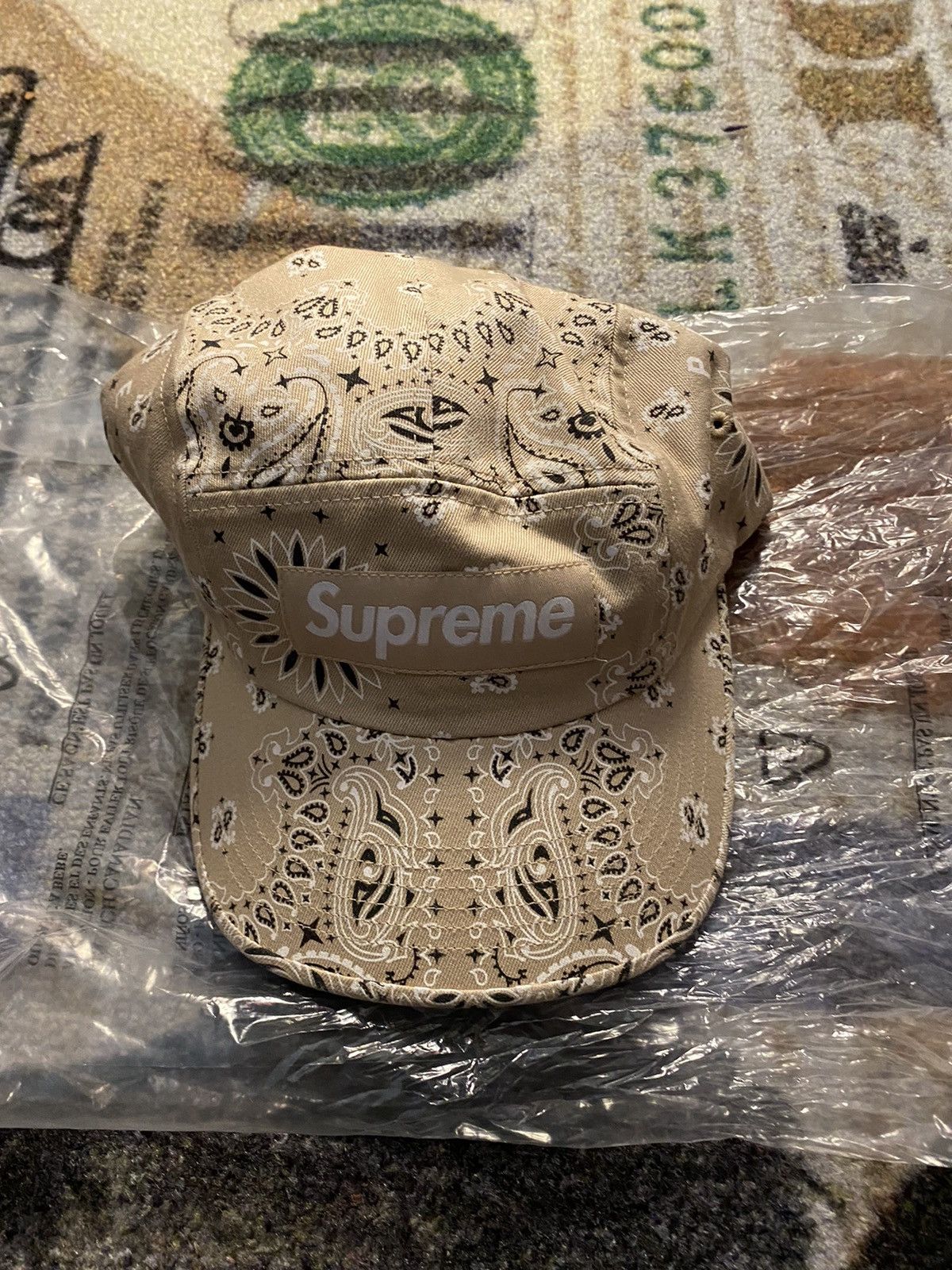 Supreme Bandana Camp Cap | Grailed