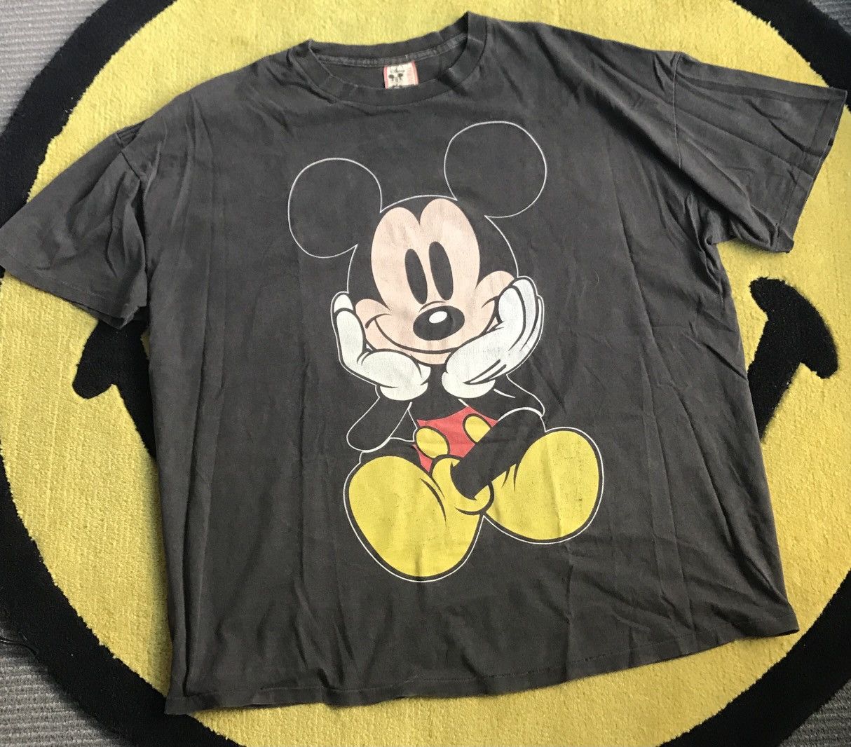 asap着用　super size mickey Disney tシャツ asap着用 super size mickey Disney tシャツ メンズ