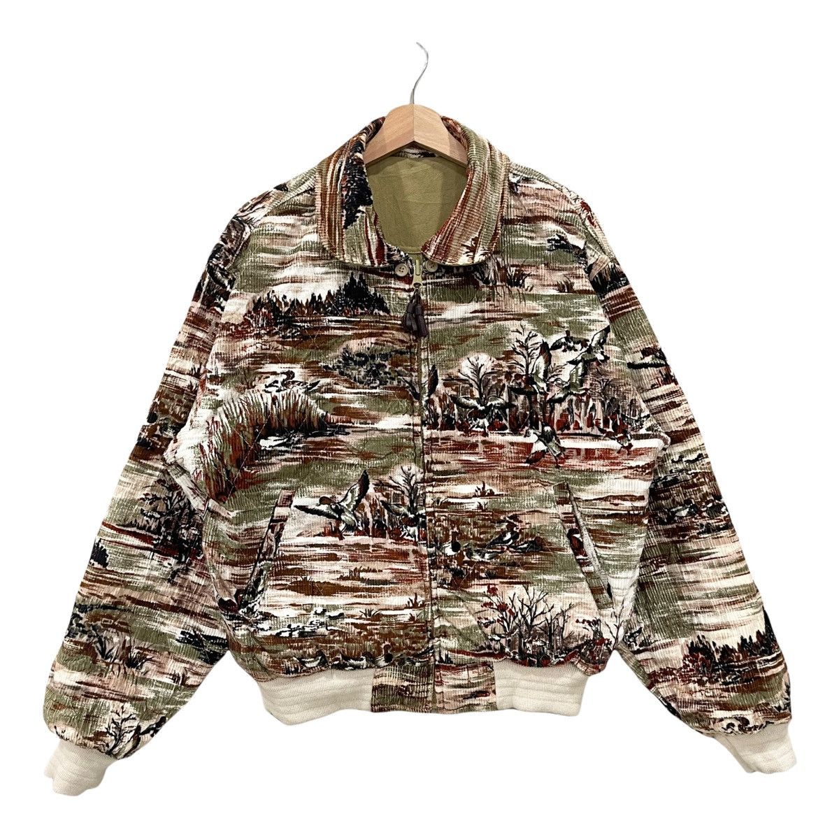 Japanese Brand × Vintage Vintage!! Sudbury Reversible Zipper Bomber Jacket Size US L / EU 52-54 / 3 - 1 Thumbnail