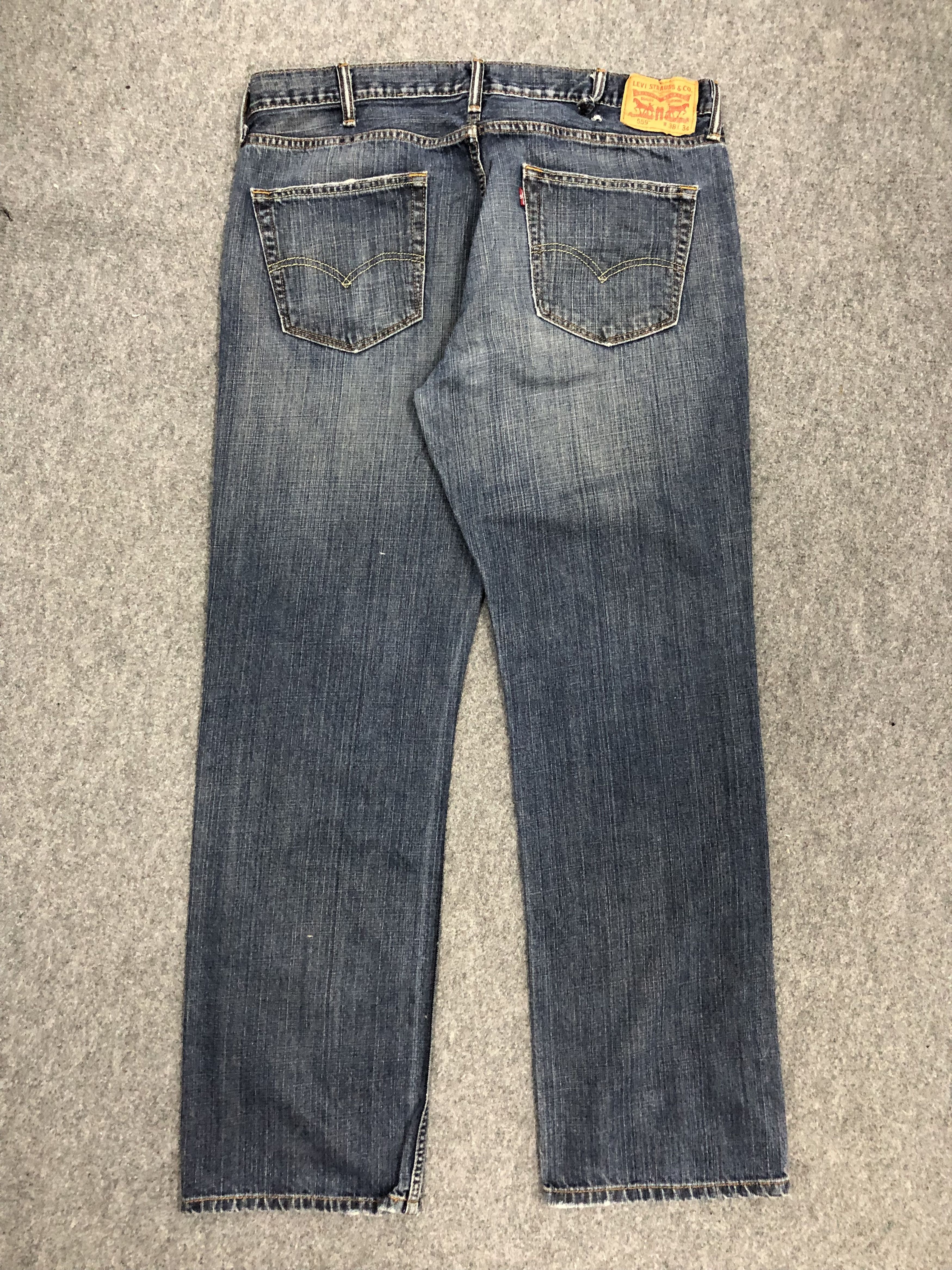 Levi's Vintage Levis 559 Denim DP1056 Size US 39 - 3 Thumbnail