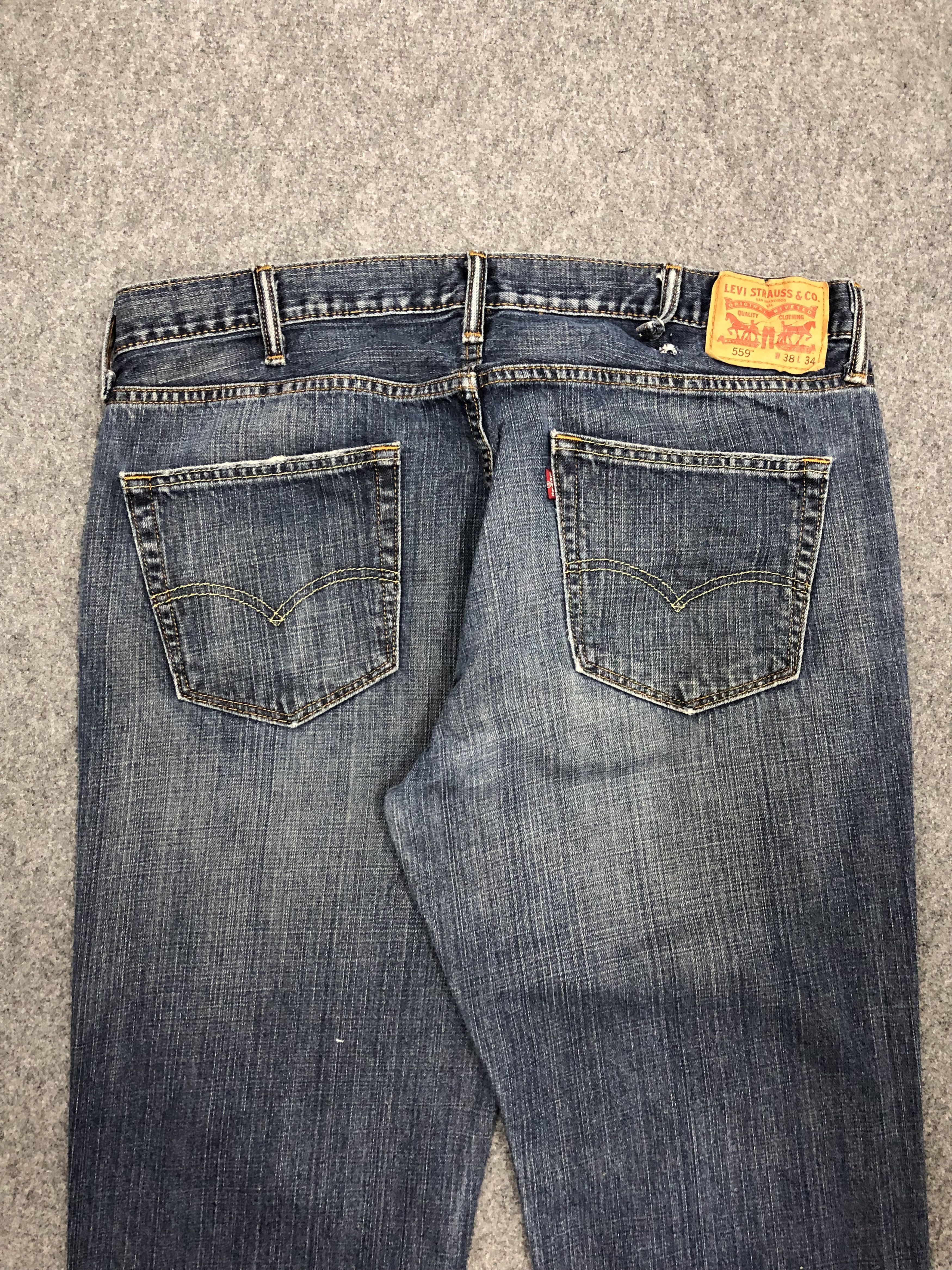 Levi's Vintage Levis 559 Denim DP1056 Size US 39 - 4 Thumbnail
