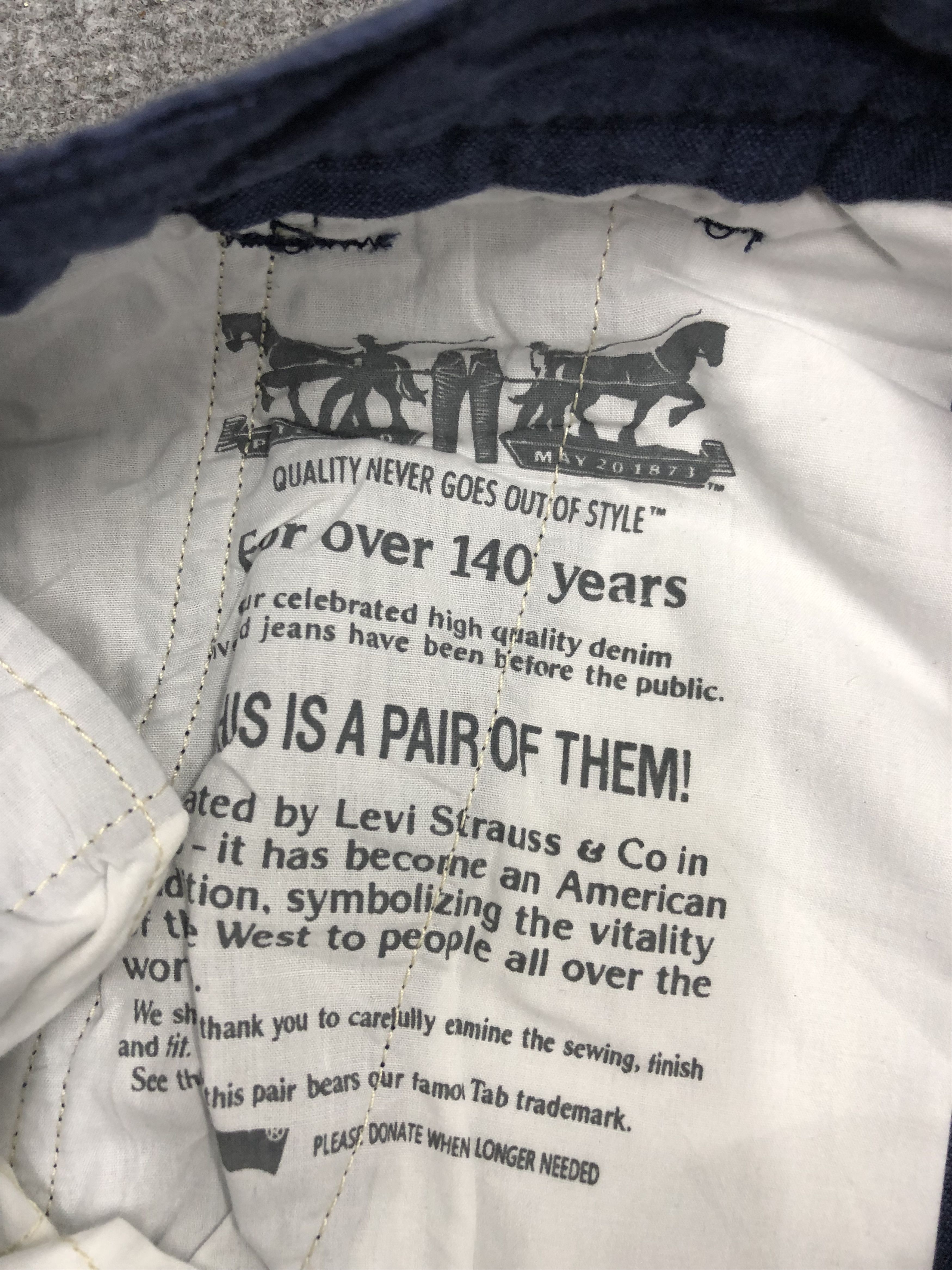 Levi's Vintage Levis Jeans DP1060 Size US 32 / EU 48 - 13 Thumbnail