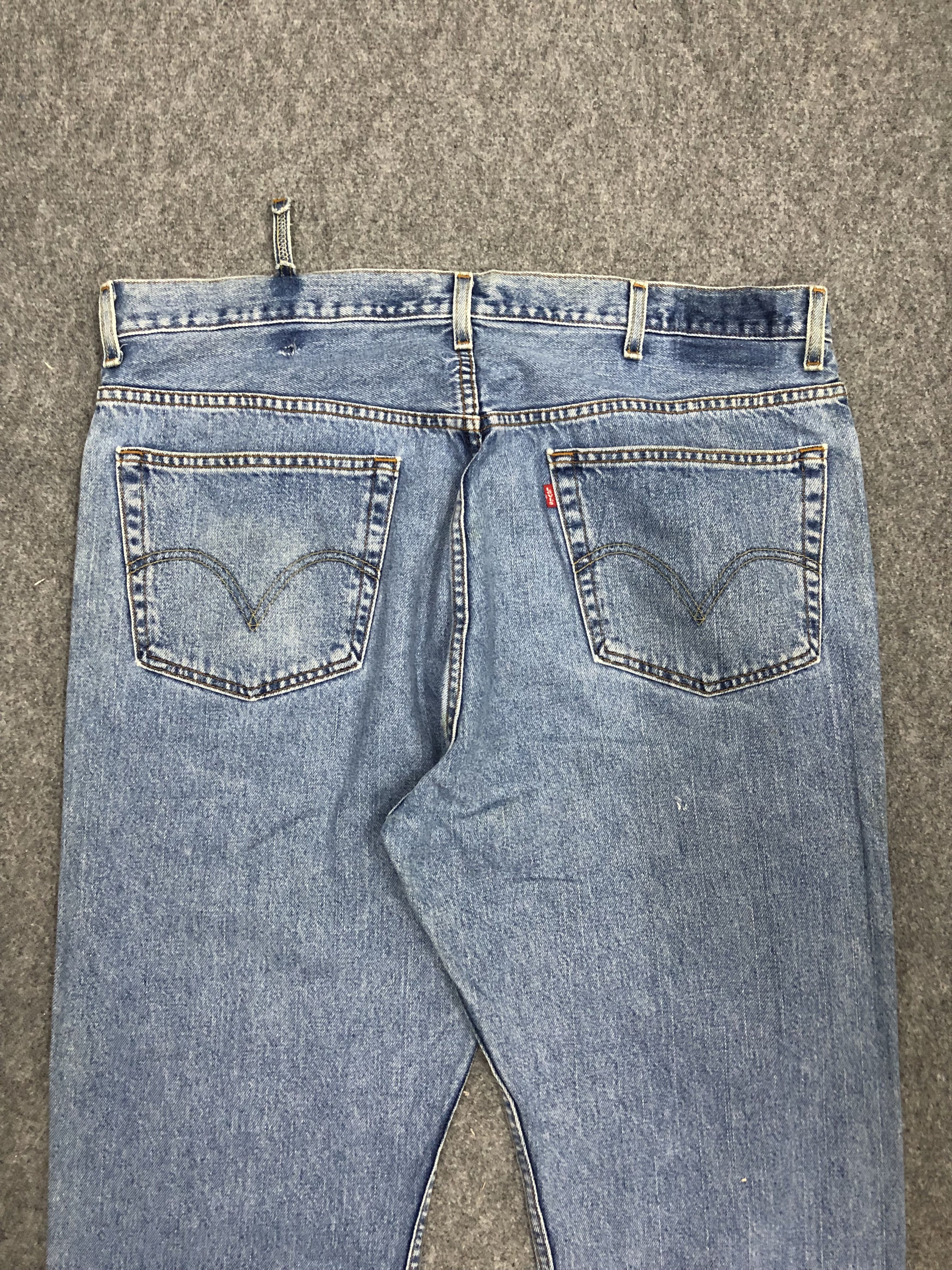 Levi's Vintage Levis 505 Denim DP1061 Size US 42 / EU 58 - 4 Thumbnail