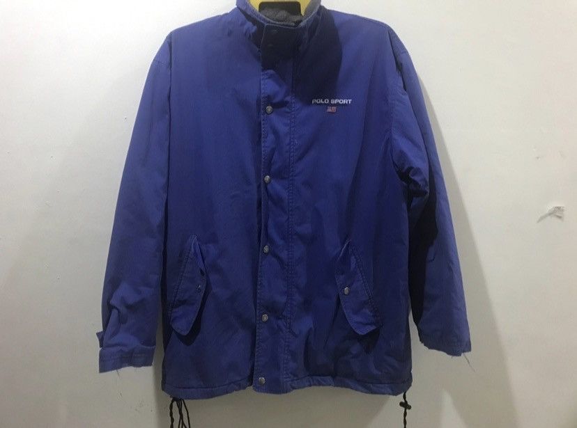 Polo Ralph Lauren × Vintage VTC Polo Sport Distress Jacket Size US M / EU 48-50 / 2 - 1 Thumbnail