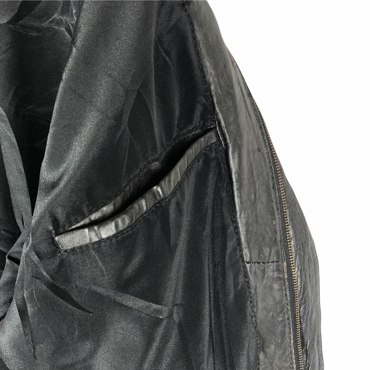 Vintage 80s Valentino Uomo Leather Jacket