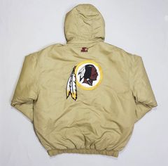 VINTAGE NFL WASHINGTON REDSKINS SATIN STARTER PROLINE JACKET 90S