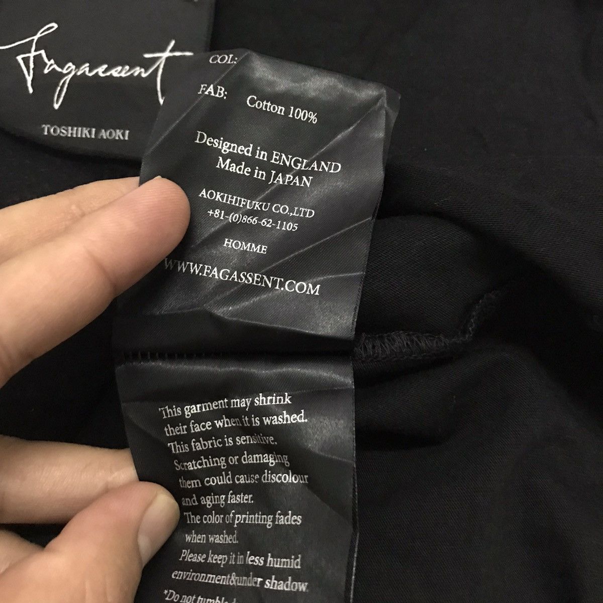 Fagassent Toshiki Aoki 🔥Rare🔥 Japanese Fagassent GT2 x Guns n’ Roses Don’t Cry Tee Size US M / EU 48-50 / 2 - 9 Thumbnail