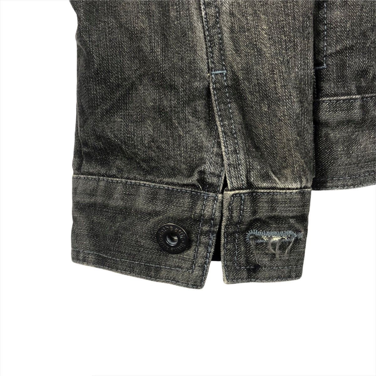 In The Attic In The Attic 🇯🇵 Distressed Detachable Sleeve Denim Jacket Size US M / EU 48-50 / 2 - 14 Thumbnail