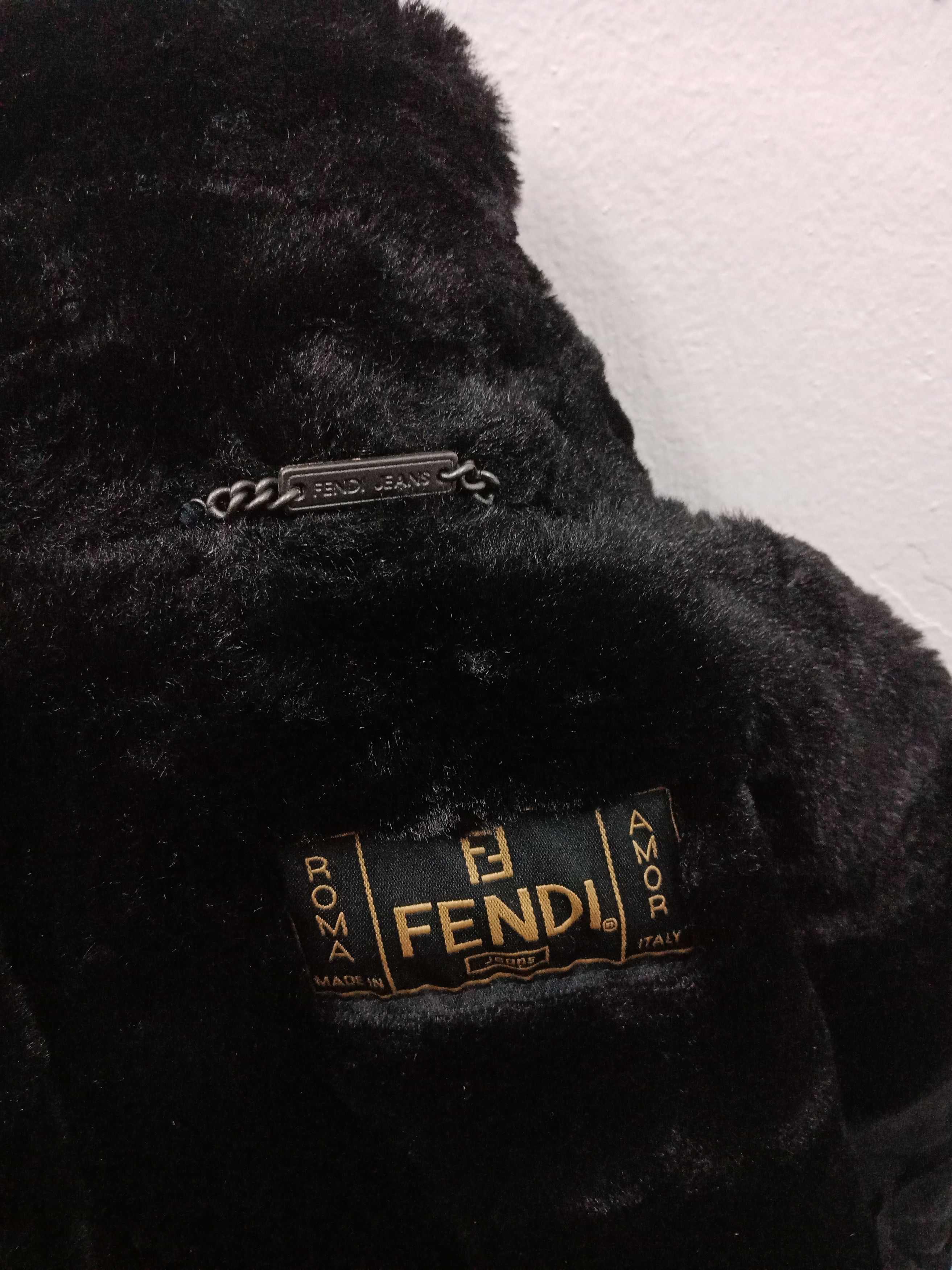 Fendi Fendi Jeans Faux Fur Monogram Size US L / EU 52-54 / 3 - 12 Thumbnail