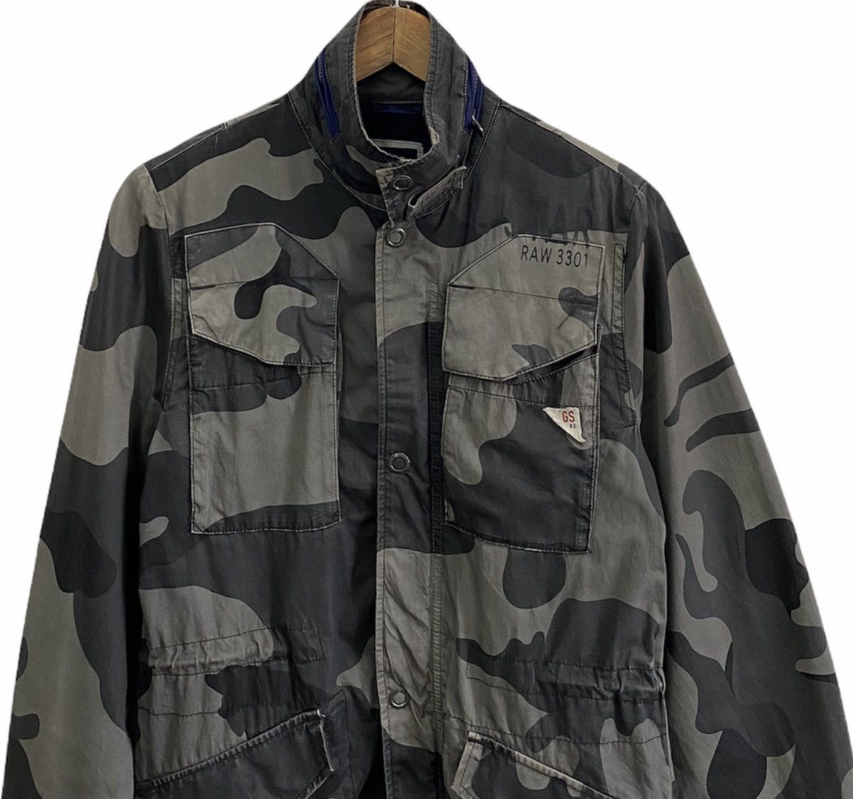 G-Star Raw Tactical Camo M65 Type Military Jacket