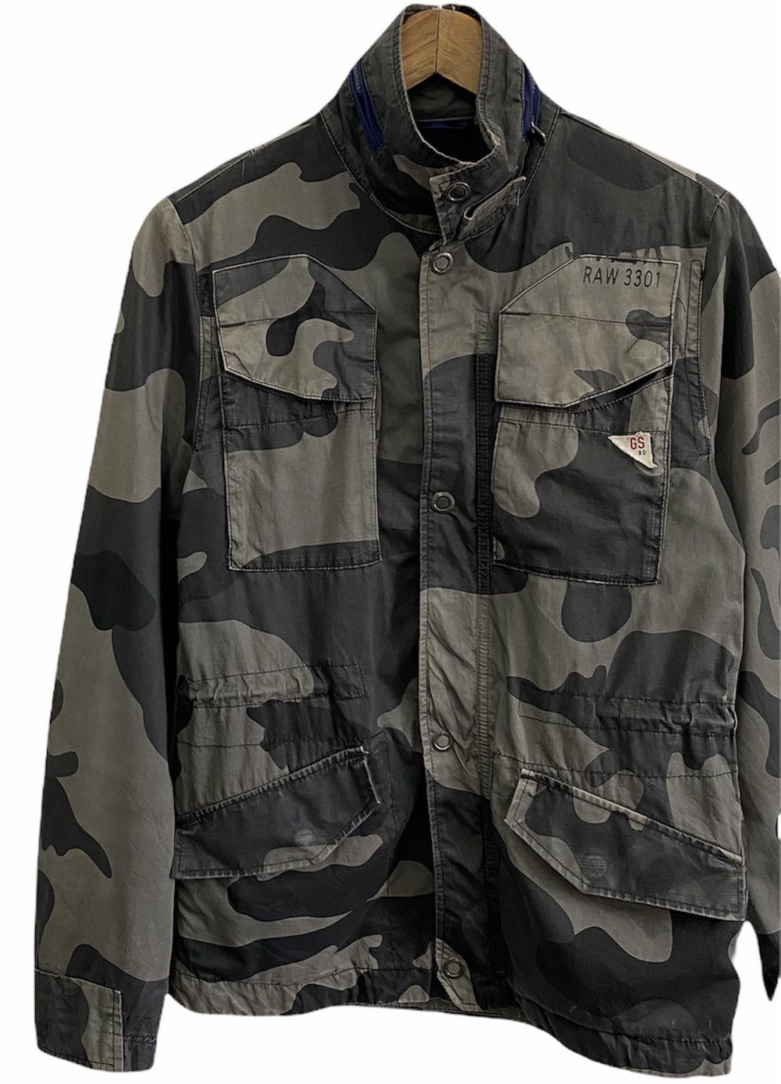 G-Star 🔥G-Star Raw Tactical Camo M65 Type Military Jacket Size US S / EU 44-46 / 1 - 5 Thumbnail