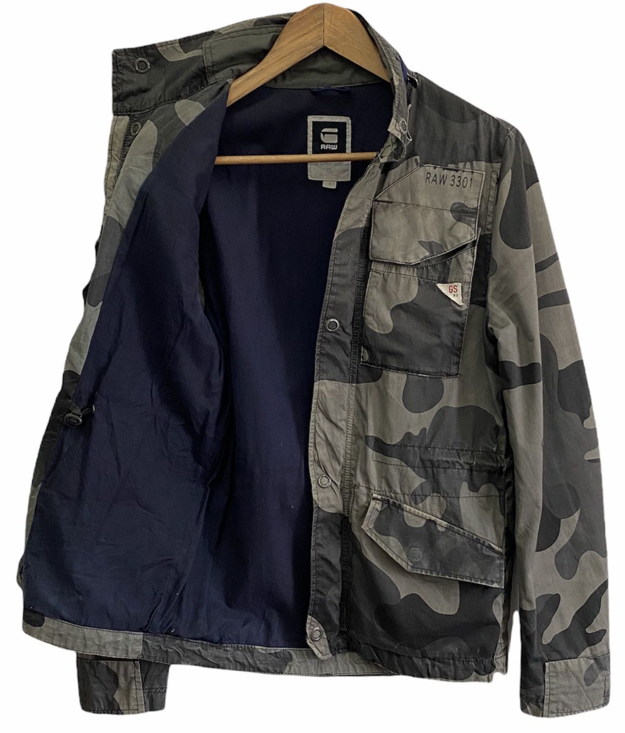 G-Star 🔥G-Star Raw Tactical Camo M65 Type Military Jacket Size US S / EU 44-46 / 1 - 6 Thumbnail