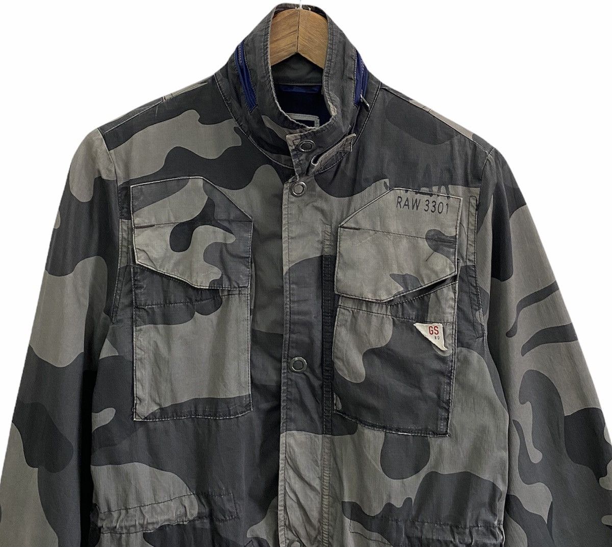 G-Star 🔥G-Star Raw Tactical Camo M65 Type Military Jacket Size US S / EU 44-46 / 1 - 9 Thumbnail