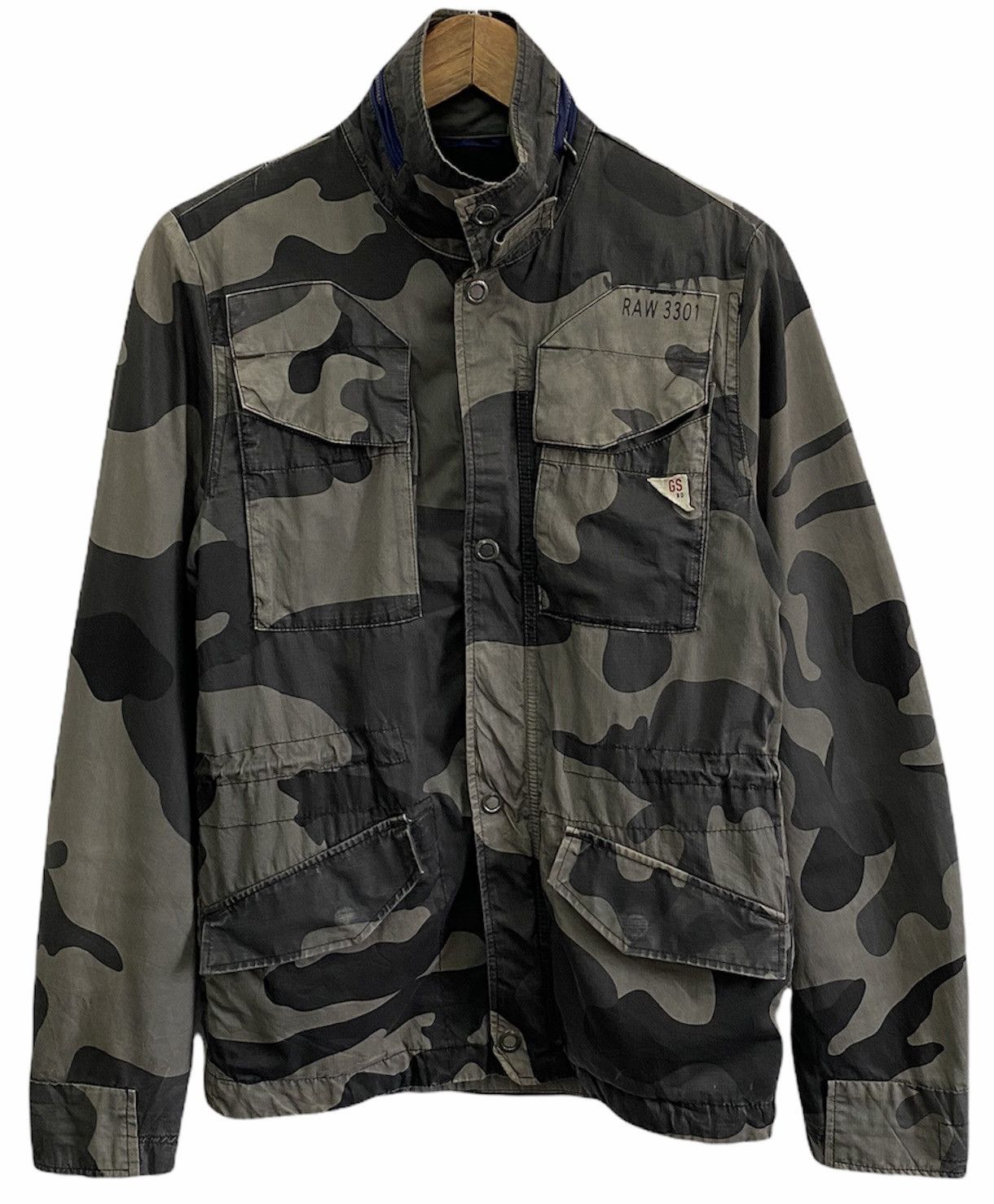 G-Star 🔥G-Star Raw Tactical Camo M65 Type Military Jacket Size US S / EU 44-46 / 1 - 8 Thumbnail