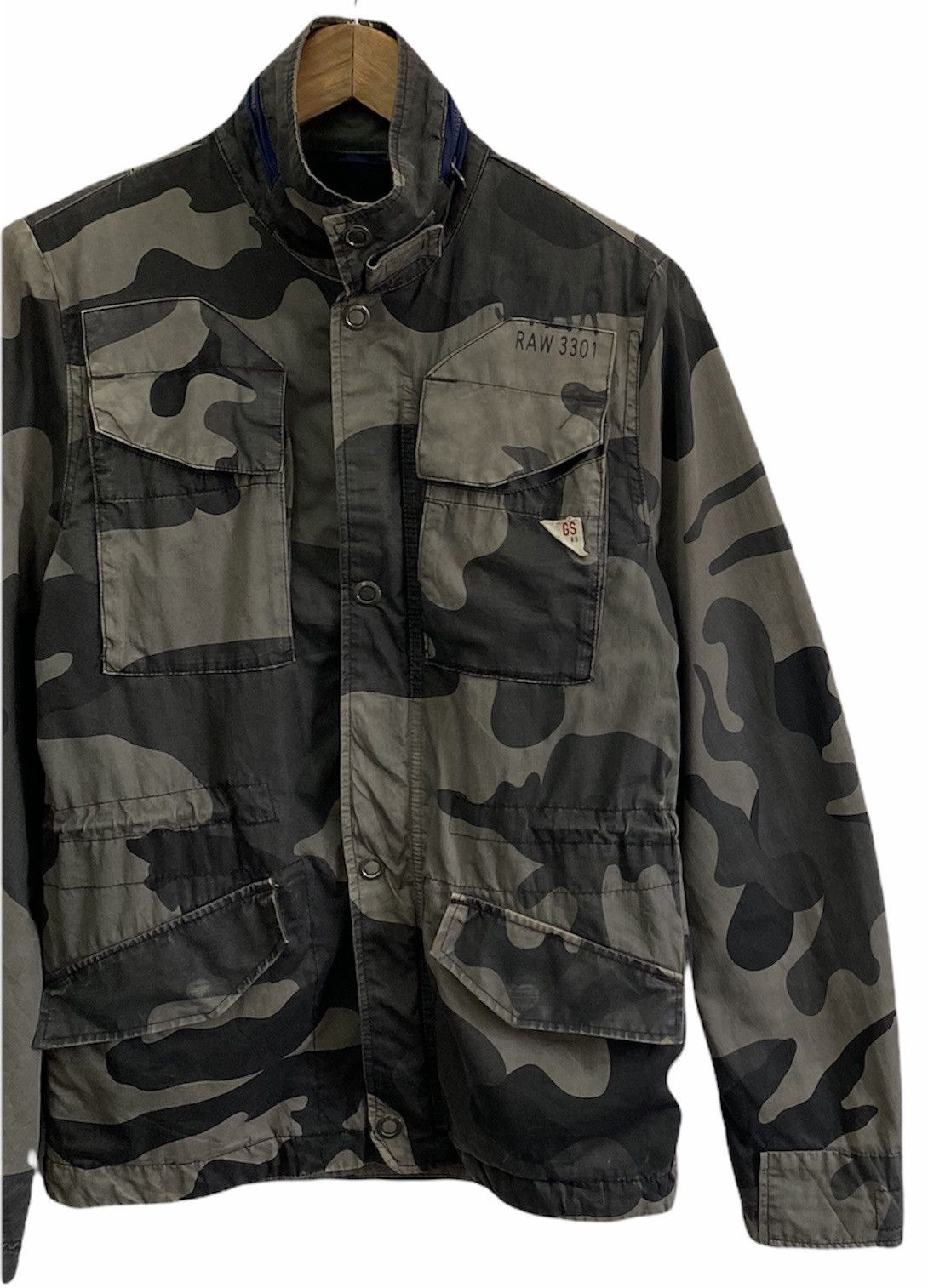 G-Star 🔥G-Star Raw Tactical Camo M65 Type Military Jacket Size US S / EU 44-46 / 1 - 4 Thumbnail
