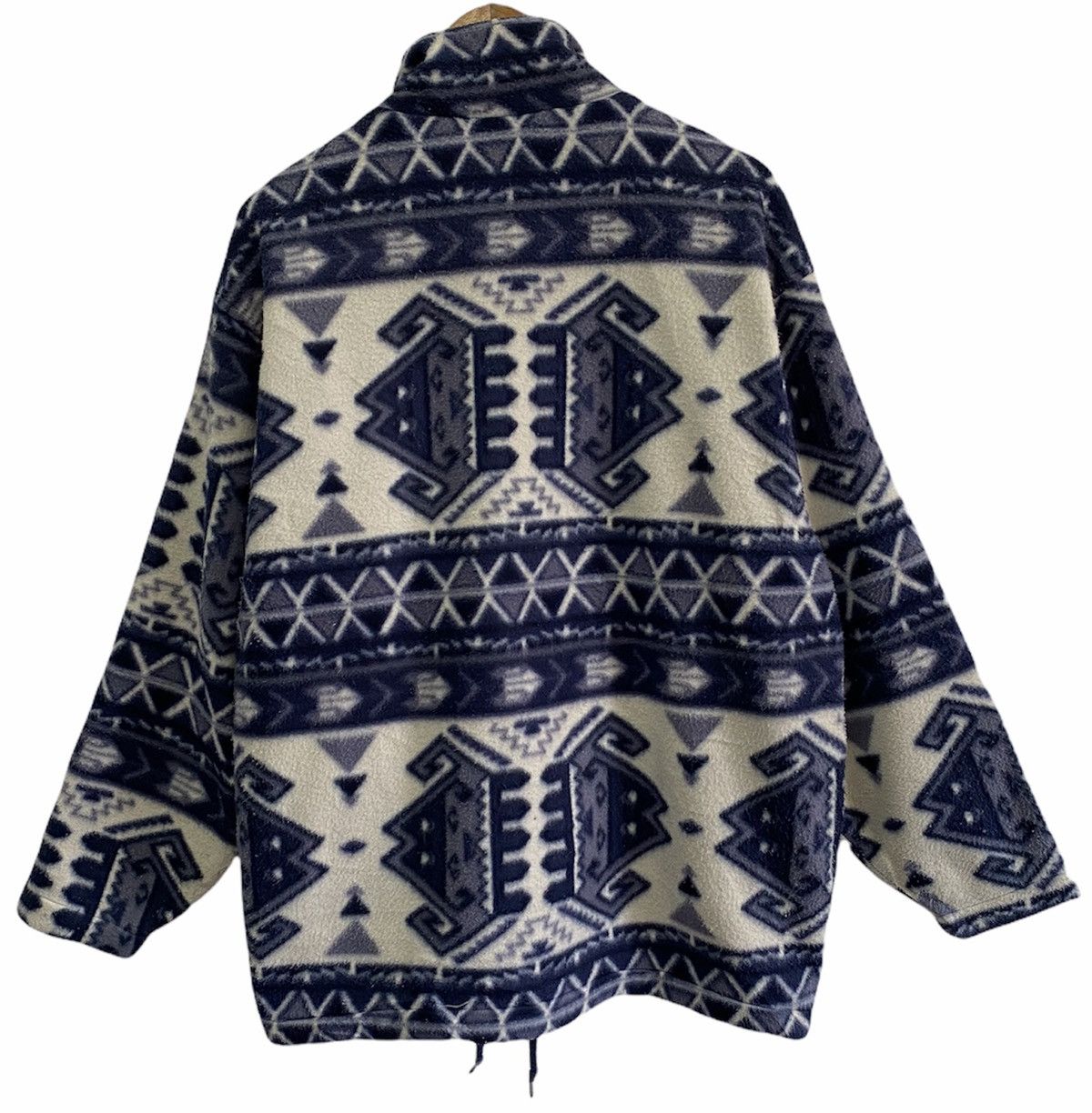 If Six Was Nine 🇯🇵Vintage Trunk Mohair Fleece Native Navajo Jacket Size US XL / EU 56 / 4 - 2 Thumbnail