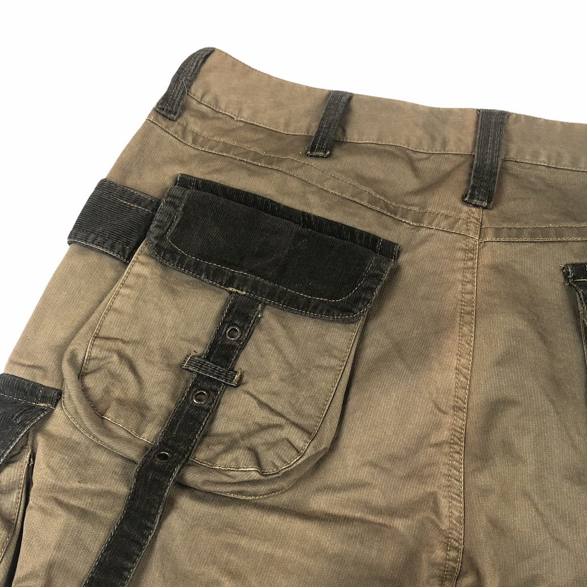 Japanese Brand Bang Bang 🔫 Tactical Bondage Cargo Pants Size US 37 - 12 Thumbnail