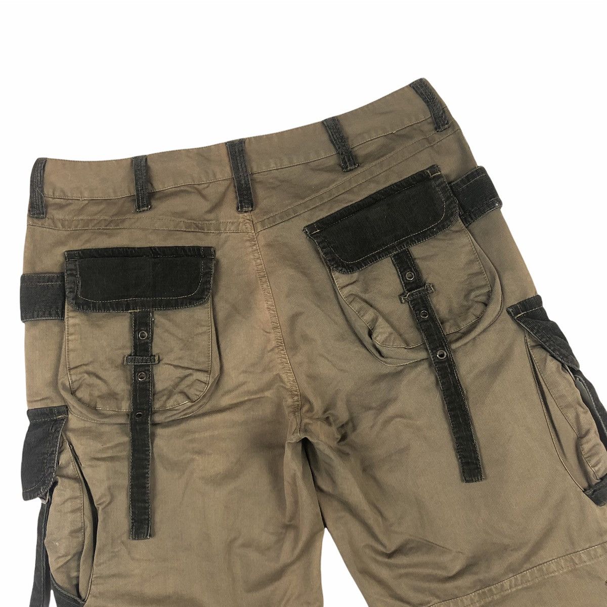 Japanese Brand Bang Bang 🔫 Tactical Bondage Cargo Pants Size US 37 - 11 Thumbnail