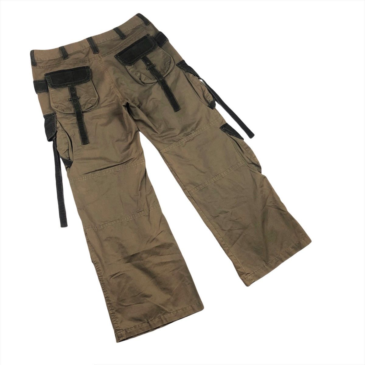 Japanese Brand Bang Bang 🔫 Tactical Bondage Cargo Pants Size US 37 - 9 Thumbnail