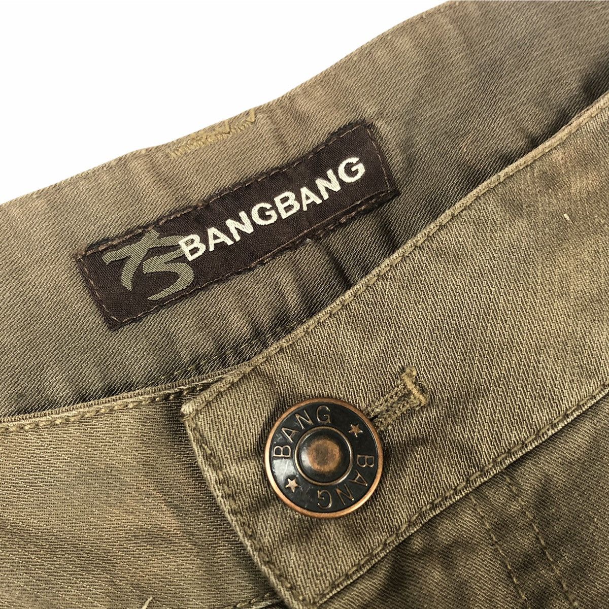 Japanese Brand Bang Bang 🔫 Tactical Bondage Cargo Pants Size US 37 - 13 Thumbnail