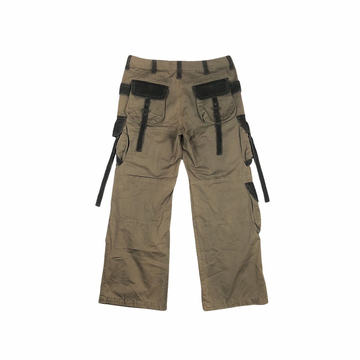 Japanese Brand Bang Bang 🔫 Tactical Bondage Cargo Pants Size US 37 - 2 Thumbnail