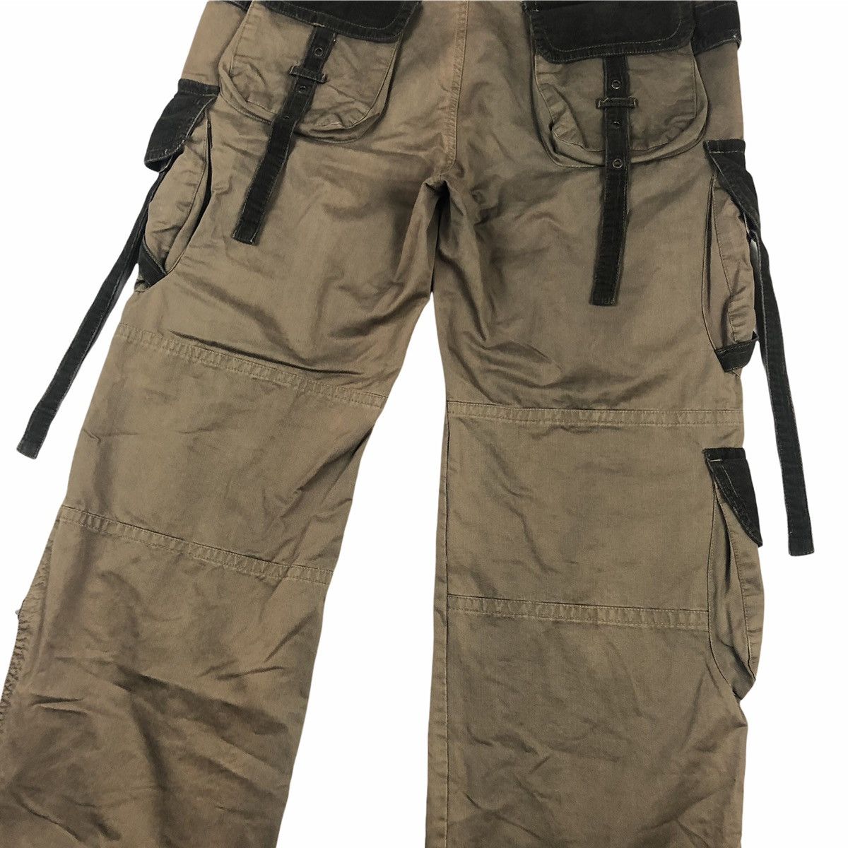 Japanese Brand Bang Bang 🔫 Tactical Bondage Cargo Pants Size US 37 - 10 Thumbnail