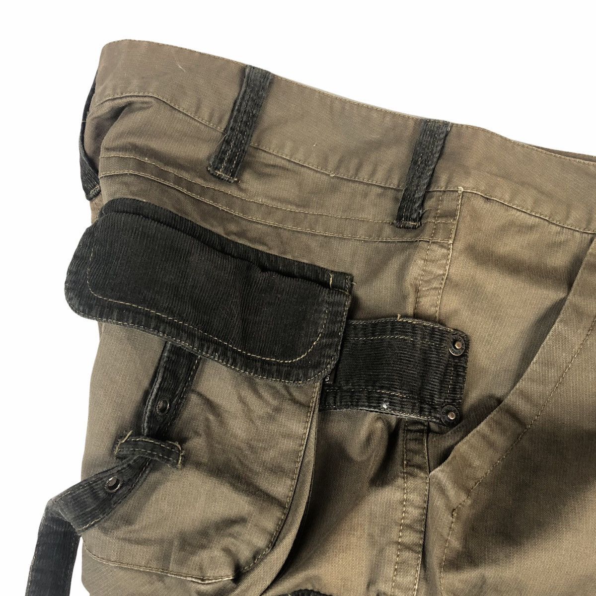 Japanese Brand Bang Bang 🔫 Tactical Bondage Cargo Pants Size US 37 - 16 Thumbnail