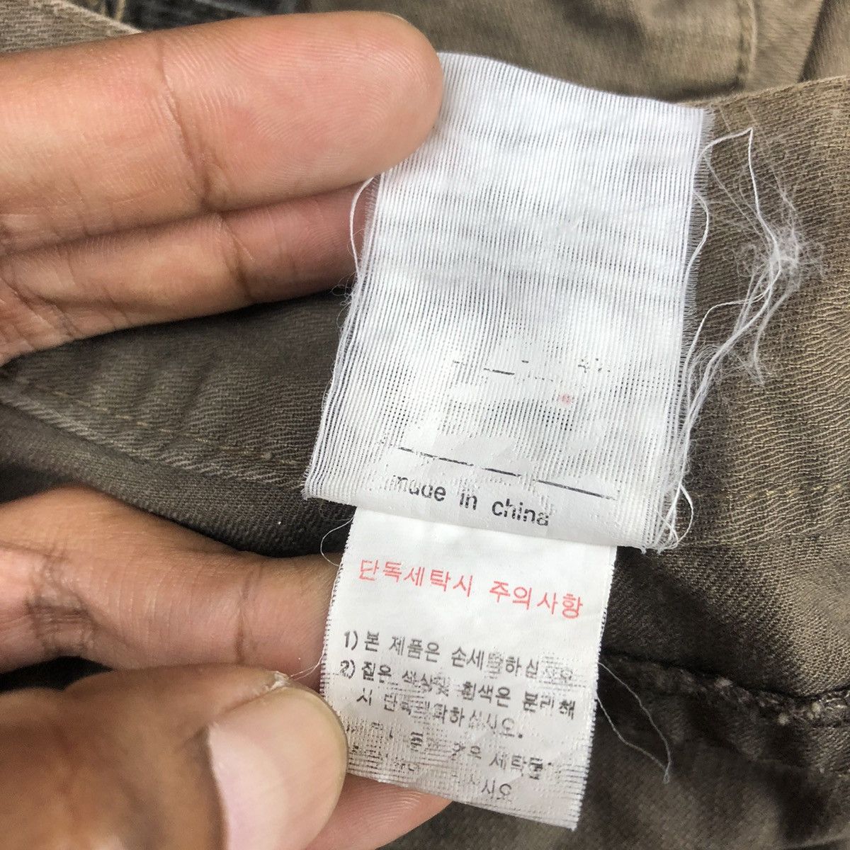 Japanese Brand Bang Bang 🔫 Tactical Bondage Cargo Pants Size US 37 - 20 Thumbnail