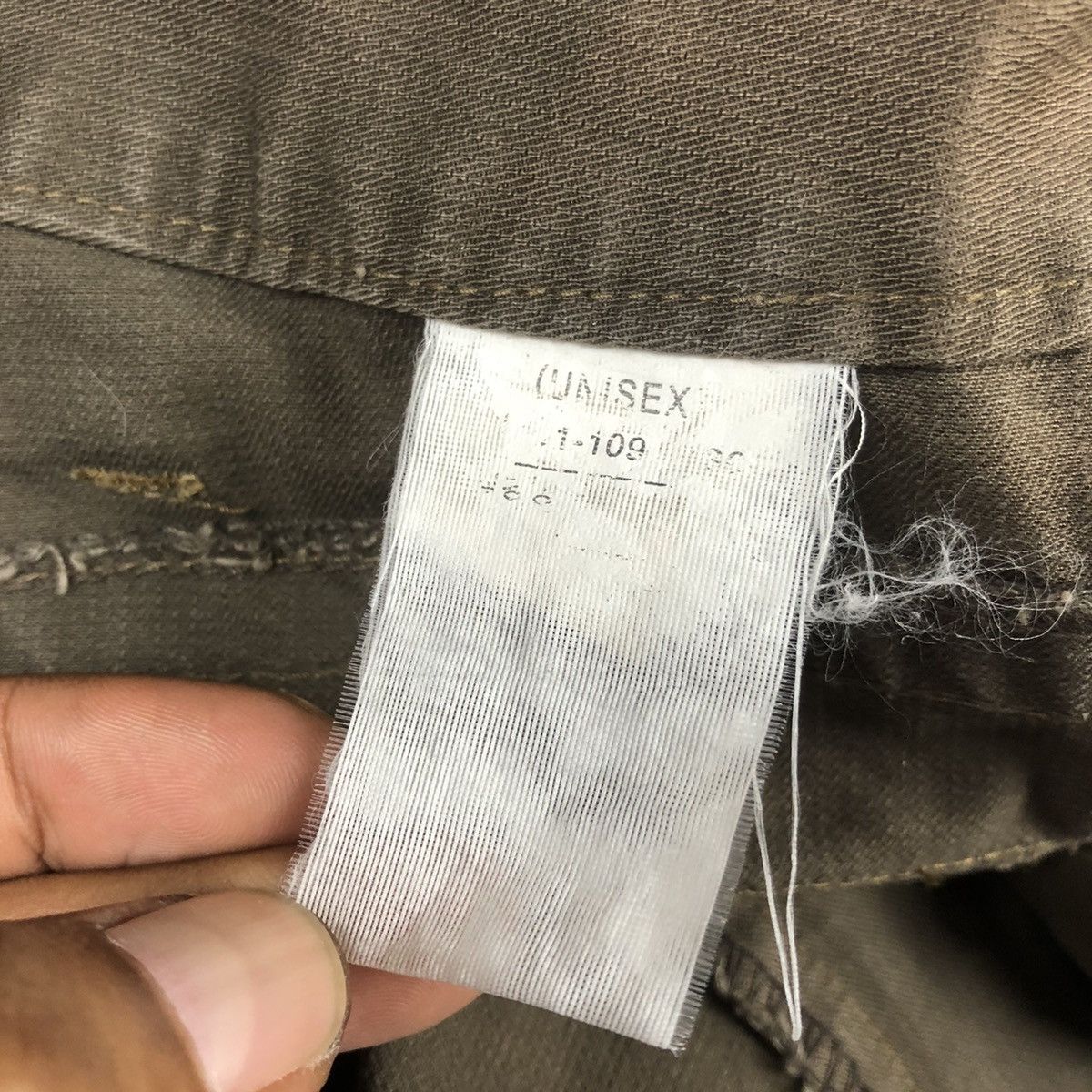Japanese Brand Bang Bang 🔫 Tactical Bondage Cargo Pants Size US 37 - 19 Thumbnail